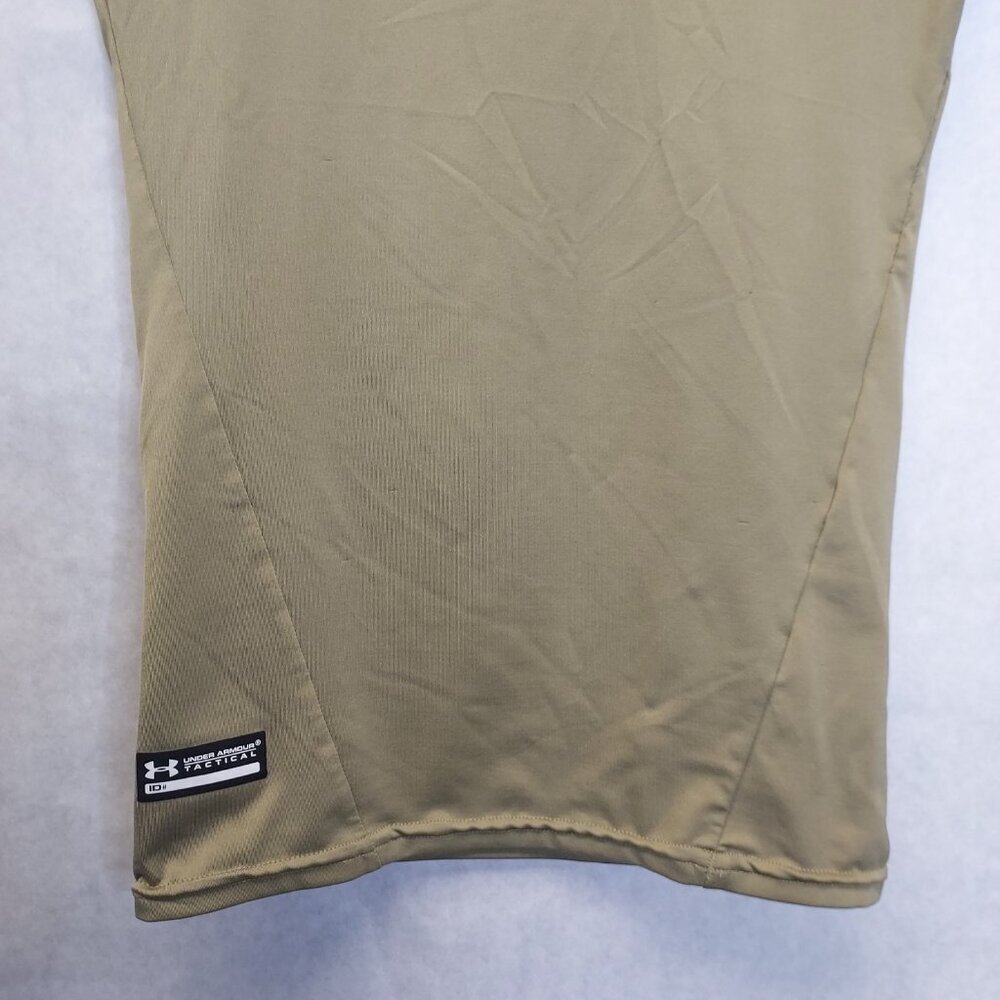 UNDER ARMOUR Heat Gear Shirts Men's S Loose Gray Long Sleeve Green Compression T - Picture 11 of 16